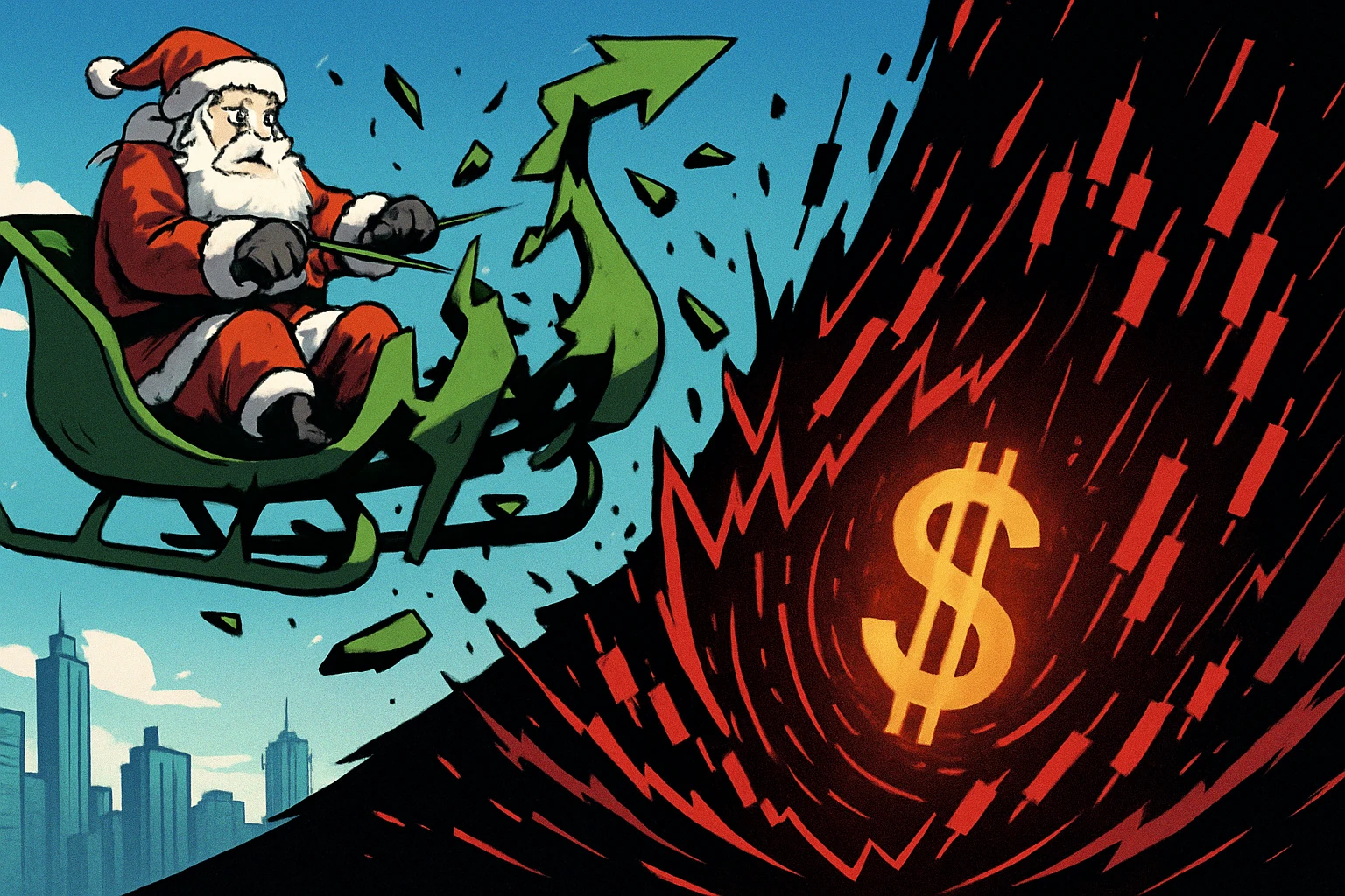 Wall Street warnt: Dieses Jahr wird es möglicherweise keinen „Weihnachtsmarkt“ geben! Ist Volatilität der Protagonist?